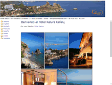 Tablet Screenshot of hotel-kalura.com